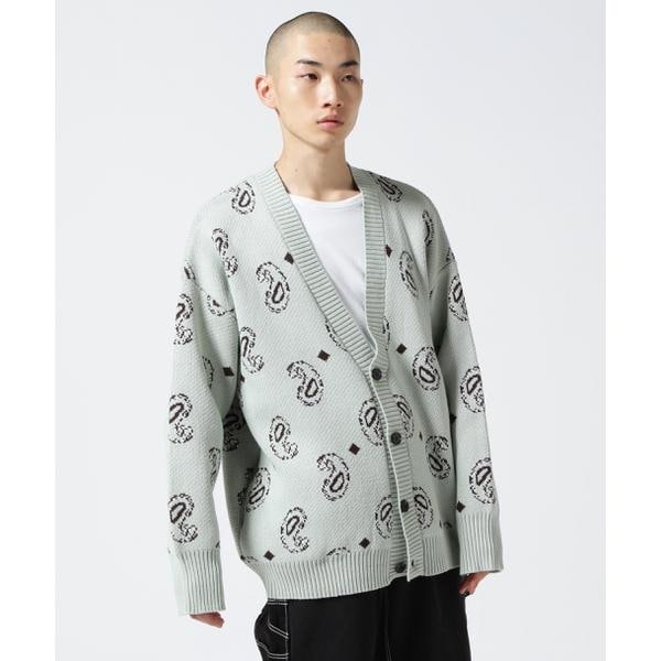 エルエイチピー/WHITELAND／ホワイトランド／PAISLEY CARDIGAN／ペイズリーカーディガン