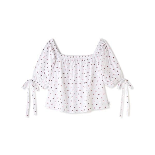 エルエイチピー（LHP）/LittleSunnyBite／リトルサニーバイト／Cherry mini blouse／ミニブラウ