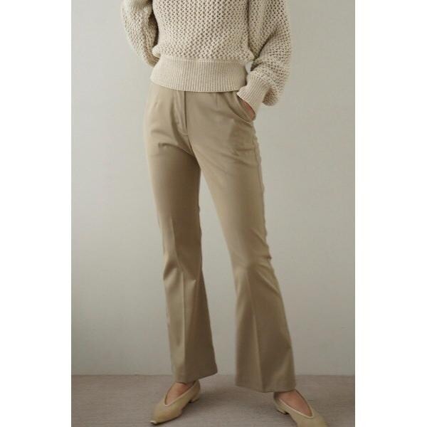 エルエイチピー（LHP）/CLANE／クラネ／CENTER PRESS BOOTCUT PANT