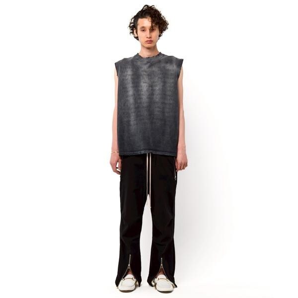 エルエイチピー（LHP）/DankeSchon／ダンケシェーン／TC BLK FRONTZIP PANTS／TCブラックフロン