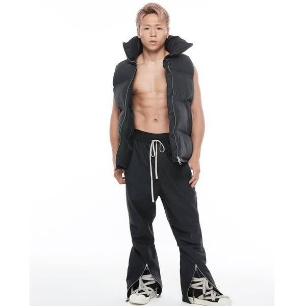 エルエイチピー（LHP）/DankeSchon／ダンケシェーン／TC BLK FRONTZIP PANTS／TCブラックフロン