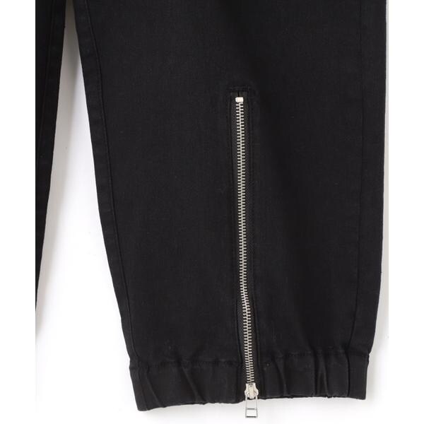 エルエイチピー（LHP）/DankeSchon／ダンケシェーン／TC BLK FRONTZIP PANTS／TCブラックフロン