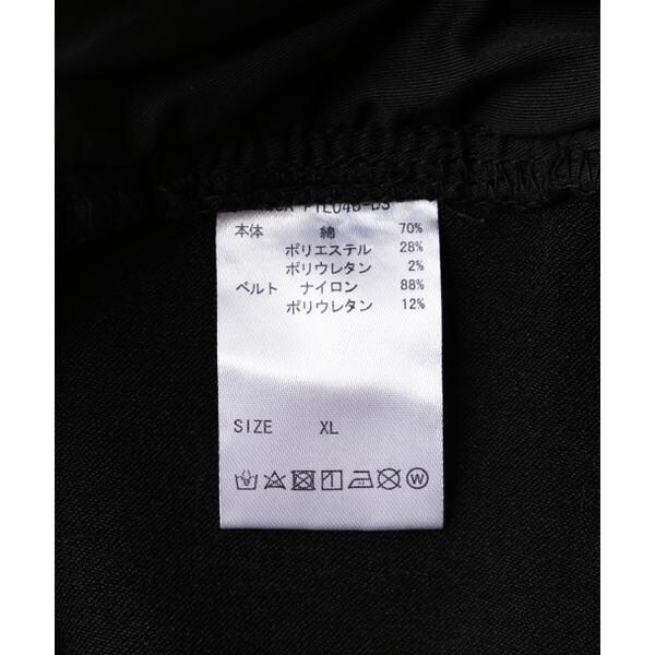 エルエイチピー（LHP）/DankeSchon／ダンケシェーン／TC BLK FRONTZIP PANTS／TCブラックフロン