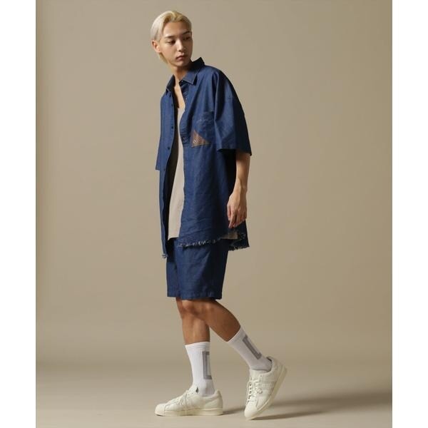 エルエイチピー（LHP）/WHITELAND／OWL／DENIM SHORTSの通販は