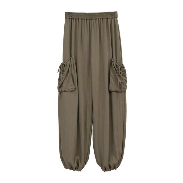 エルエイチピー（LHP）/MANOF／マノフ／MILITARY SATIN PANTS