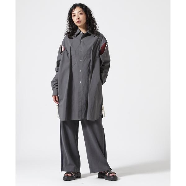 voltage control filter 中綿 ロングコート