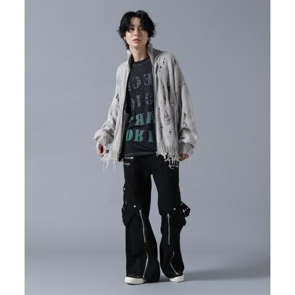エルエイチピー（LHP）/DankeSchon／ダンケシェーン／11ozD ZIP POCKET FLARE CARGO PA_3