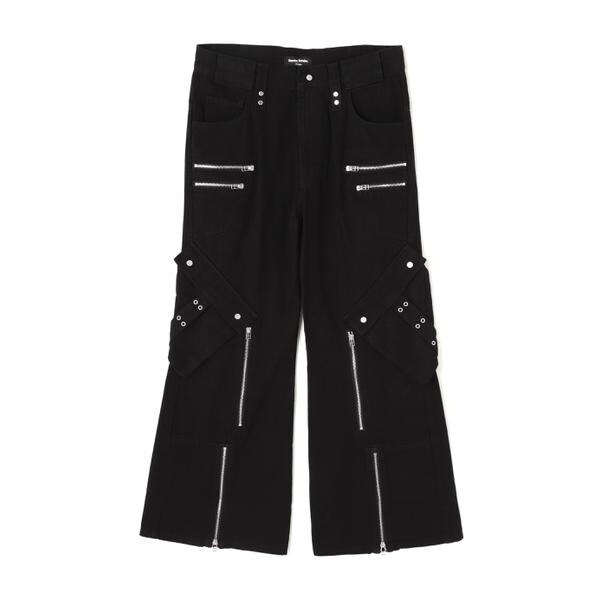 エルエイチピー（LHP）/DankeSchon／ダンケシェーン／11ozD ZIP POCKET FLARE CARGO PA_10