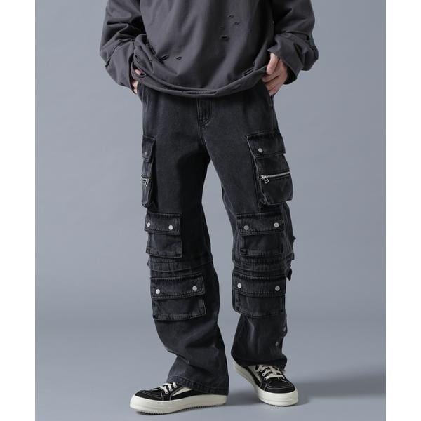 エルエイチピー（LHP）/DankeSchon／ダンケシェーン／11oz DENIM HOOK SNAP POCKET CARの通販は
