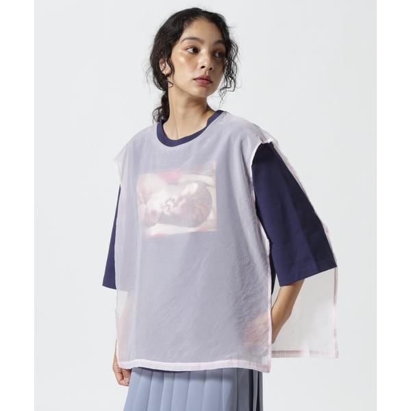 エルエイチピー（LHP）/neuron／にゅうろん／レイヤードかまたくん＆ゴンザレスＴシャツ