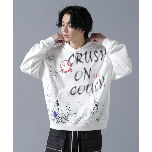 エルエイチピー（LHP）/UMLAUT／ウムラウト／GRAPHIC SWEAT HOODIE A