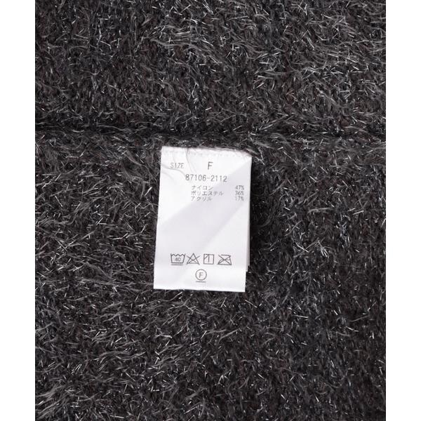 エルエイチピー（LHP）/MANOF／マノフ／SHAGGY LAME KNIT TOPS_11