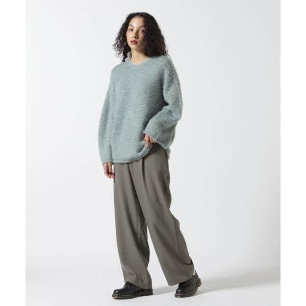 エルエイチピー（LHP）/MANOF／マノフ／SHAGGY LAME KNIT TOPS_17