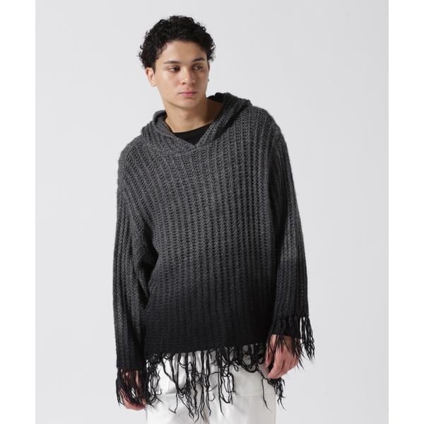 エルエイチピー（LHP）/DankeSchon／ダンケシェーン／GRADATION KNIT HOODIEの通販は