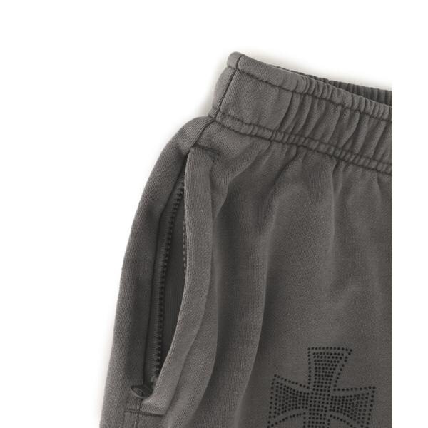 エルエイチピー（LHP）/UNKNOWNLONDON／アンノウンロンドン／WASH GREY×BLACK CROSS JOGGの通販は