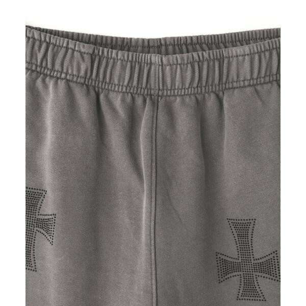 エルエイチピー（LHP）/UNKNOWNLONDON／アンノウンロンドン／WASH GREY×BLACK CROSS JOGGの通販は