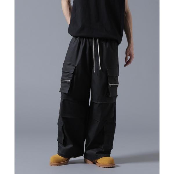 エルエイチピー（LHP）/DankeSchon／ダンケシェーン／COATING WIDE POCKET CARGO PANTS