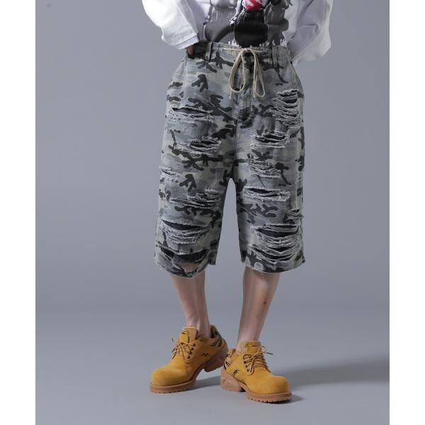 エルエイチピー（LHP）/DankeSchon／ダンケシェーン／LAYER RIPSTOP CAMO & DENIM SHOR