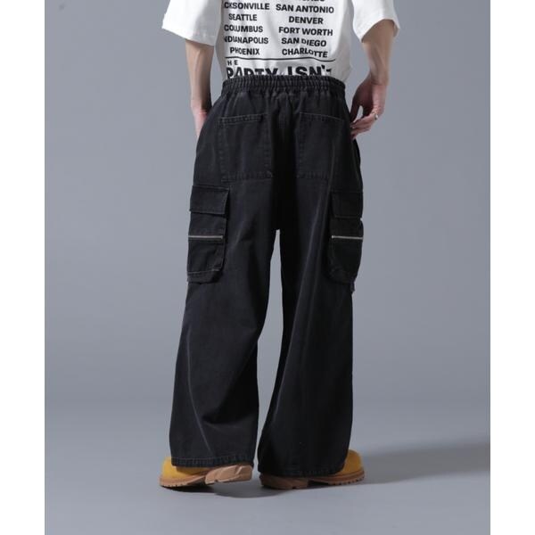 エルエイチピー（LHP）/DankeSchon／ダンケシェーン／DENIM W−POCKET CARGO PANTS_3