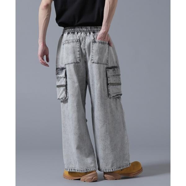 エルエイチピー（LHP）/DankeSchon／ダンケシェーン／DENIM W−POCKET CARGO PANTS_6