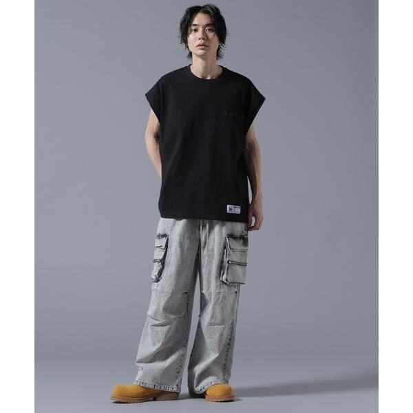 エルエイチピー（LHP）/DankeSchon／ダンケシェーン／DENIM W−POCKET CARGO PANTS_7