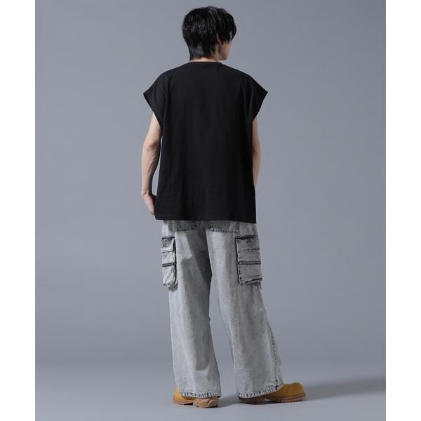エルエイチピー（LHP）/DankeSchon／ダンケシェーン／DENIM W−POCKET CARGO PANTS_8