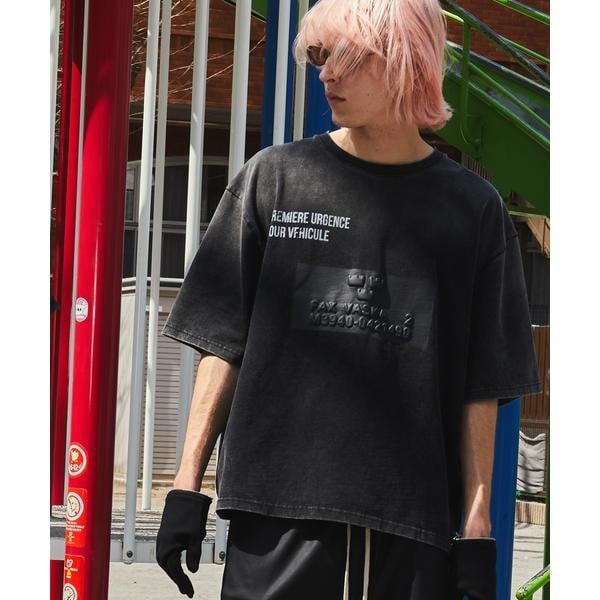エルエイチピー（LHP）/DankeSchon／ダンケシェーン／POWDER S／S TEE MILS SQUARE