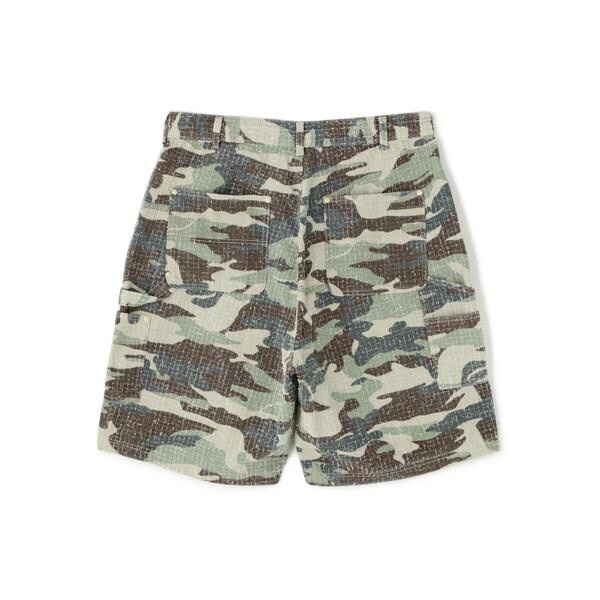 エルエイチピー（LHP）/WHITELAND／ホワイトランド／CAMO DOUBLE KNEE SHORT PANTS_1
