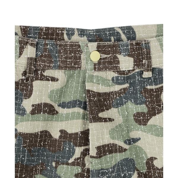 エルエイチピー（LHP）/WHITELAND／ホワイトランド／CAMO DOUBLE KNEE SHORT PANTS_2
