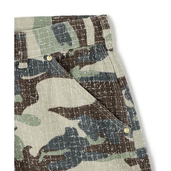 エルエイチピー（LHP）/WHITELAND／ホワイトランド／CAMO DOUBLE KNEE SHORT PANTS_3