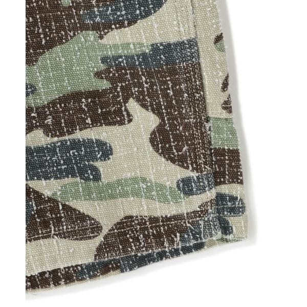 エルエイチピー（LHP）/WHITELAND／ホワイトランド／CAMO DOUBLE KNEE SHORT PANTS_4