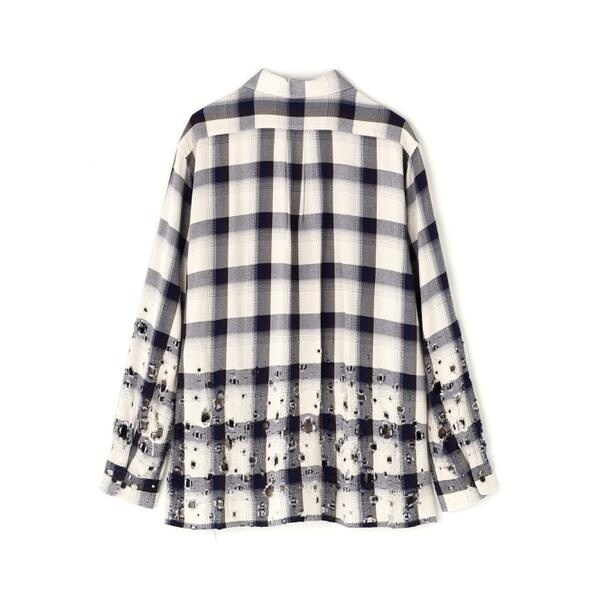エルエイチピー（LHP）/SUGARHILL／シュガーヒル／OMBRE DESTROYED SHIRT_1