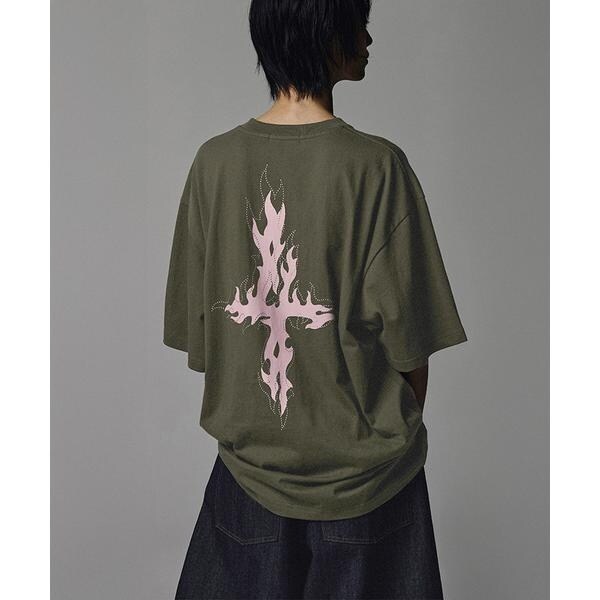 エルエイチピー（LHP）/NOT4NERD／ノットフォーナード／FLAME 4 SYMBOL T−SHIRTS