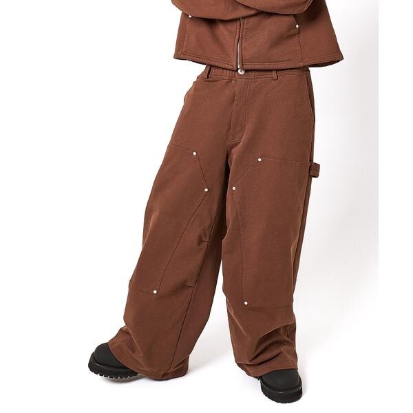 平和屋着物○男性 馬乗り袴 神代袴 間道 正絹 逸品 CAAS9415th