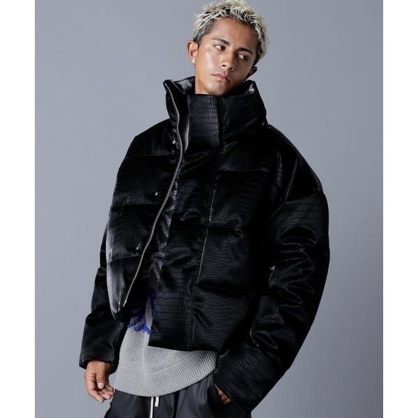 エルエイチピー（LHP）/DankeSchon／ダンケシェーン／PU SHORT BLOUSON CROCODILE