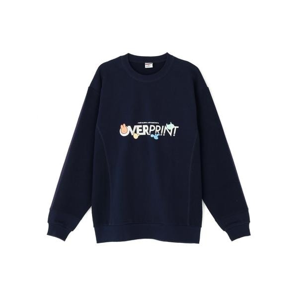 エルエイチピー（LHP）/overprint／オーバープリント／NAENANO BACK PILE SWEATSHIRTS 1