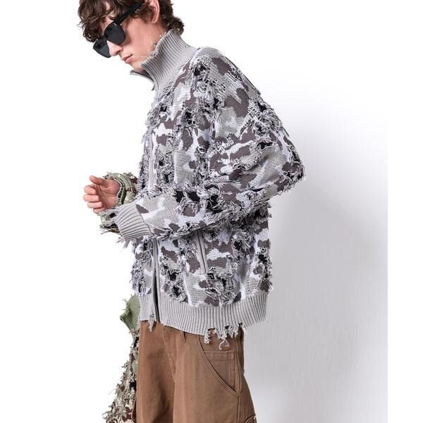 エルエイチピー（LHP）/DankeSchon／ダンケシェーン／CAMO KNIT DRIVERS