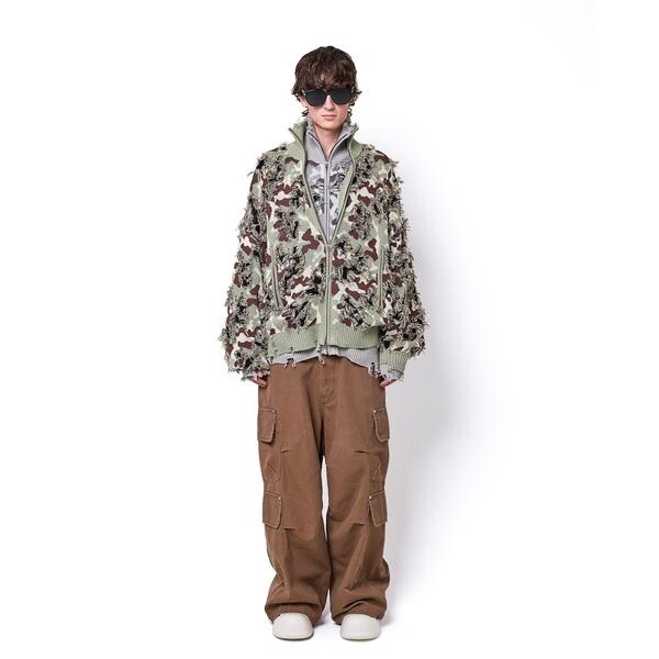 エルエイチピー（LHP）/DankeSchon／ダンケシェーン／CAMO KNIT DRIVERS