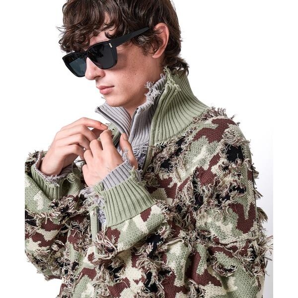 エルエイチピー（LHP）/DankeSchon／ダンケシェーン／CAMO KNIT DRIVERS