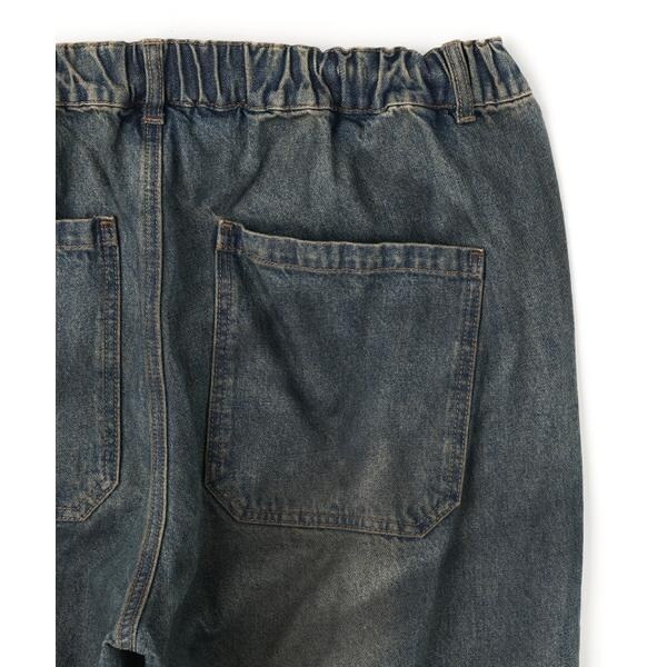 エルエイチピー（LHP）/NOT4NERD／ノットフォーナード／CAMO LAYERED DESTROYED DENIM PA_5