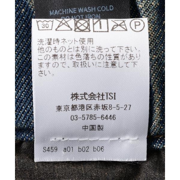 エルエイチピー（LHP）/NOT4NERD／ノットフォーナード／CAMO LAYERED DESTROYED DENIM PA_8