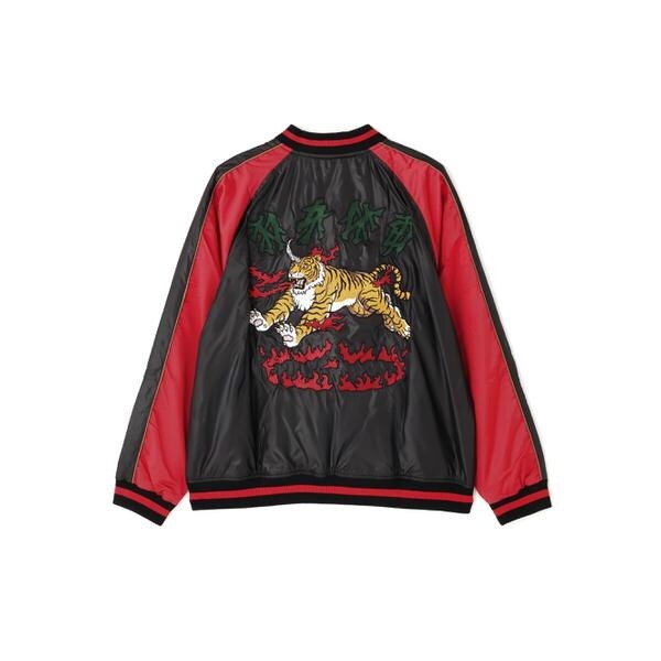 エルエイチピー（LHP）/NOT4NERD／ノットフォーナード／HORNED TIGER SATIN SOUVENIR JAC_6
