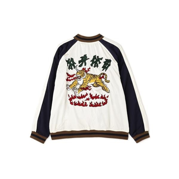 エルエイチピー（LHP）/NOT4NERD／ノットフォーナード／HORNED TIGER SATIN SOUVENIR JAC_13