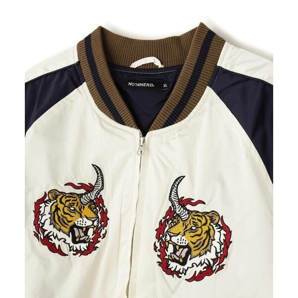 エルエイチピー（LHP）/NOT4NERD／ノットフォーナード／HORNED TIGER SATIN SOUVENIR JAC_14
