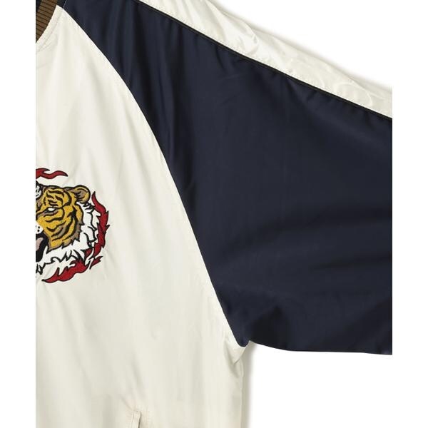 エルエイチピー（LHP）/NOT4NERD／ノットフォーナード／HORNED TIGER SATIN SOUVENIR JAC_15