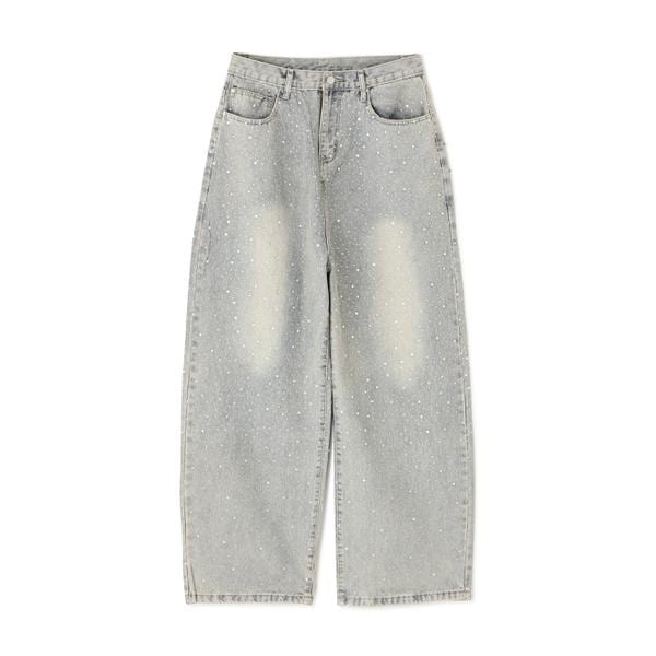 【NEW】エルエイチピー（LHP）/SIS／エスアイエス／LineStone Denim Pants