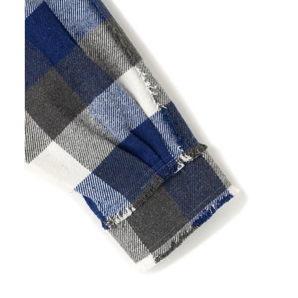 エルエイチピー（LHP）/DankeSchon／ダンケシェーン／FLANNEL DAMAGE SHIRTS BLOCK_17
