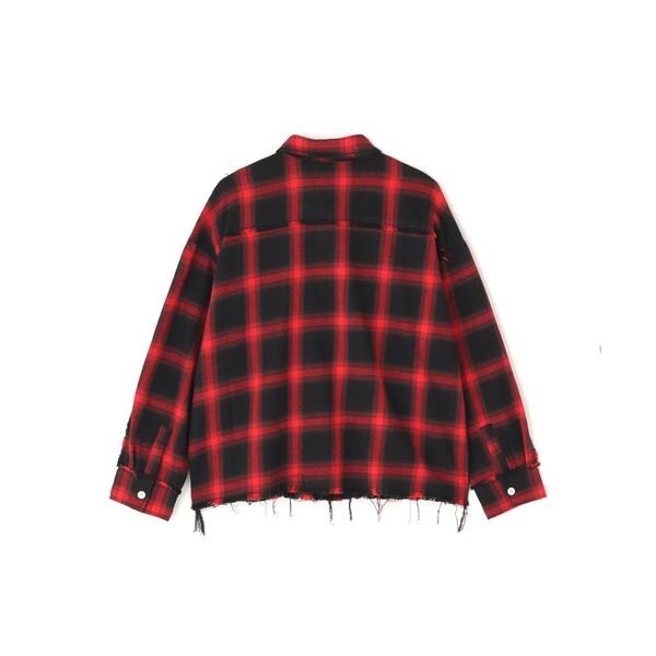 エルエイチピー（LHP）/DankeSchon／ダンケシェーン／FLANNEL DAMAGE SHIRTS OMBRE_13