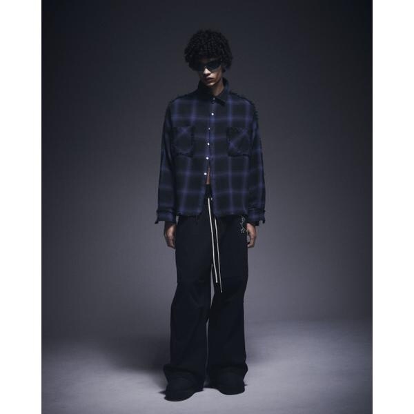 エルエイチピー（LHP）/DankeSchon／ダンケシェーン／FLANNEL DAMAGE SHIRTS OMBRE_17