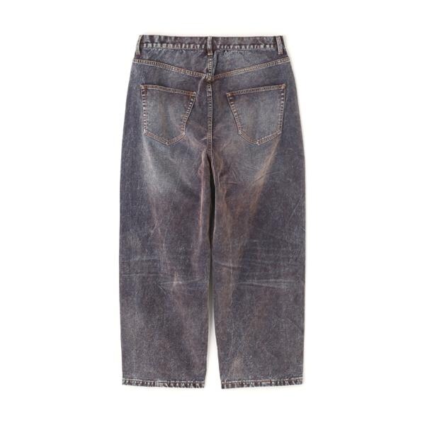 エルエイチピー（LHP）/WHITELAND／ホワイトランド／FLOCKY WIDE DENIM PANTS_5